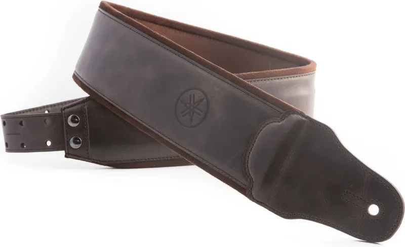 Yamaha RightOn! Smooth Brown popruh na basovou kytaru
