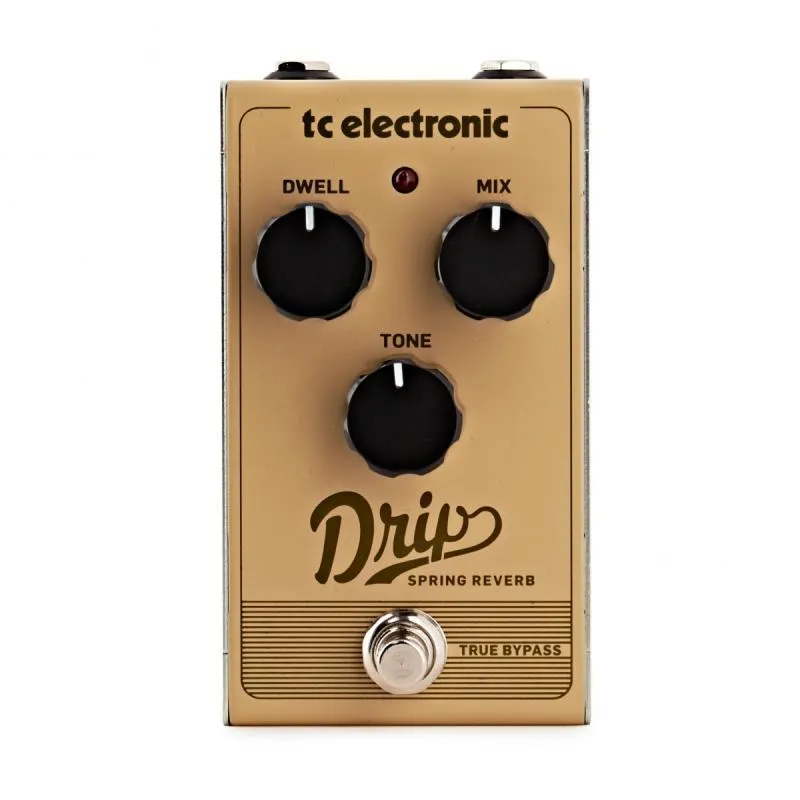 TC Electronic kytarový reverb pedál, retro design, pružinový efekt