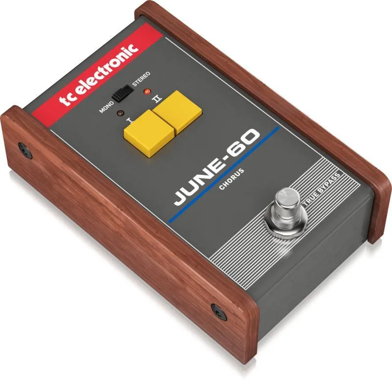 TC Electronic kytarový chorový efekt, 2 tlačítka, BBD obvod