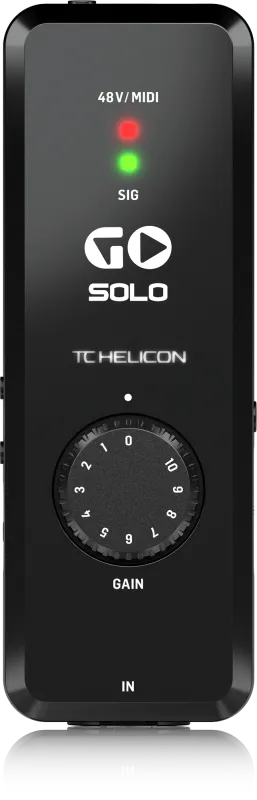 TC Helicon Vysoce kvalitní audio/MIDI rozhraní pro mobilní zařízení