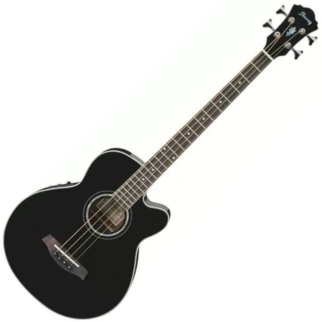 Ibanez IM akustická basová kytara AEB8E-BK