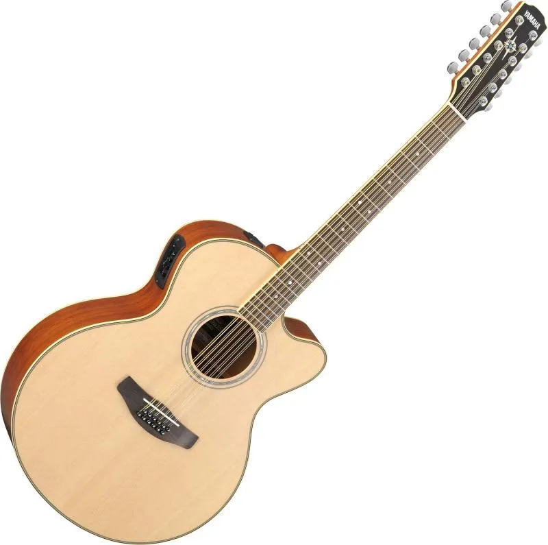Yamaha CPX 700II-12 12-strunná elektroakustická kytara, přírodní