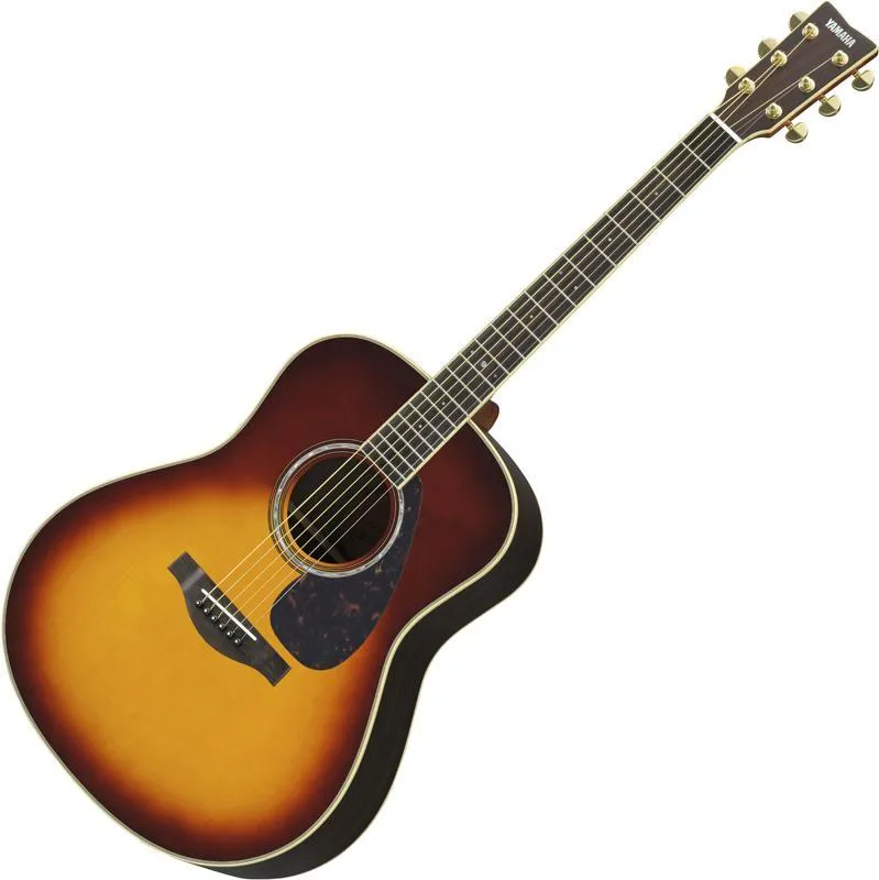 Yamaha Dreadnought akustická kytara, LL6 A.R.E., hnědý sunburst