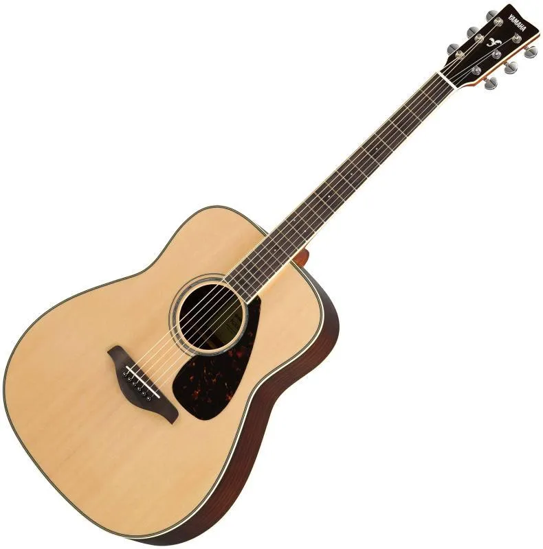 Yamaha FG830 Akustická kytara, Dreadnought, Přírodní