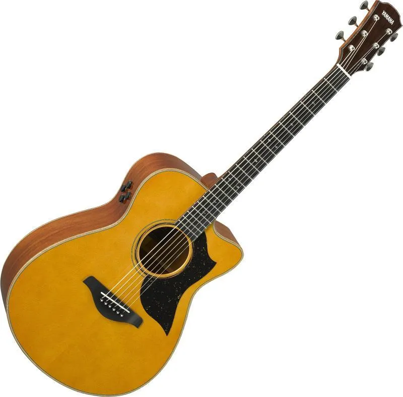 Yamaha AC5M ARE elektroakustická dreadnought kytara, vintage přírodní