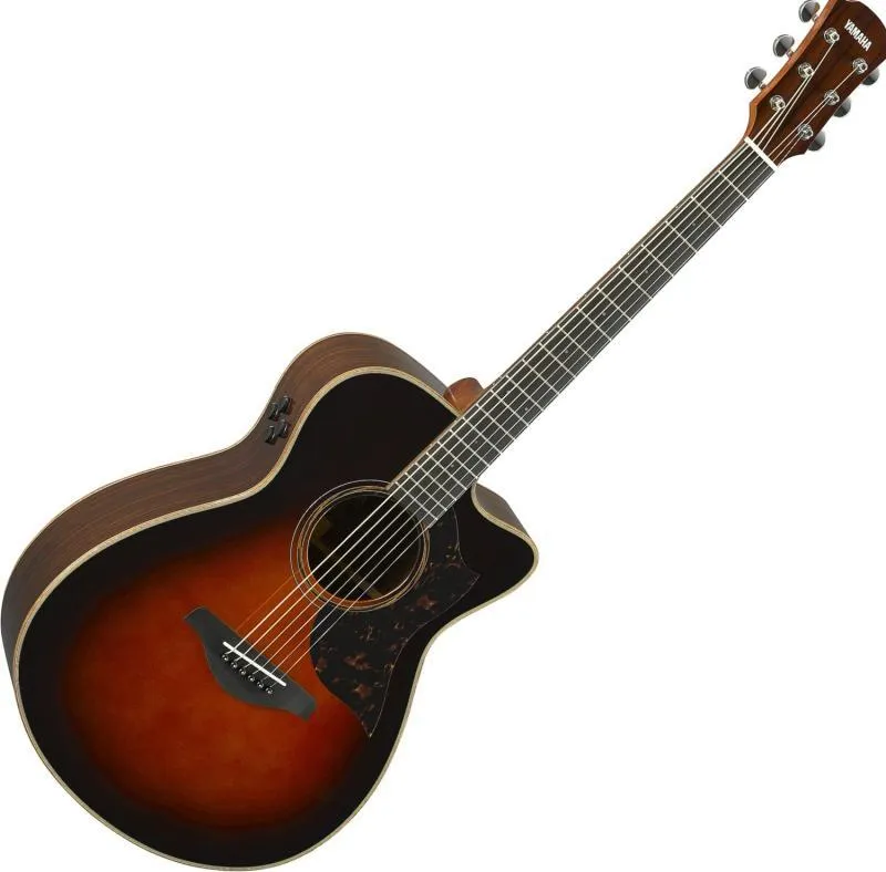 Yamaha elektroakustická kytara AC3R ARE, dreadnought, Tobacco Brown Sunburst