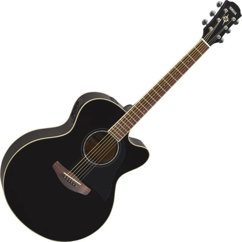 Yamaha CPX600 elektroakustická kytara, dreadnought, černá