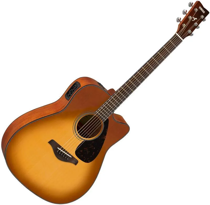 Yamaha elektroakustická kytara FGX800C, dreadnought, sandburst