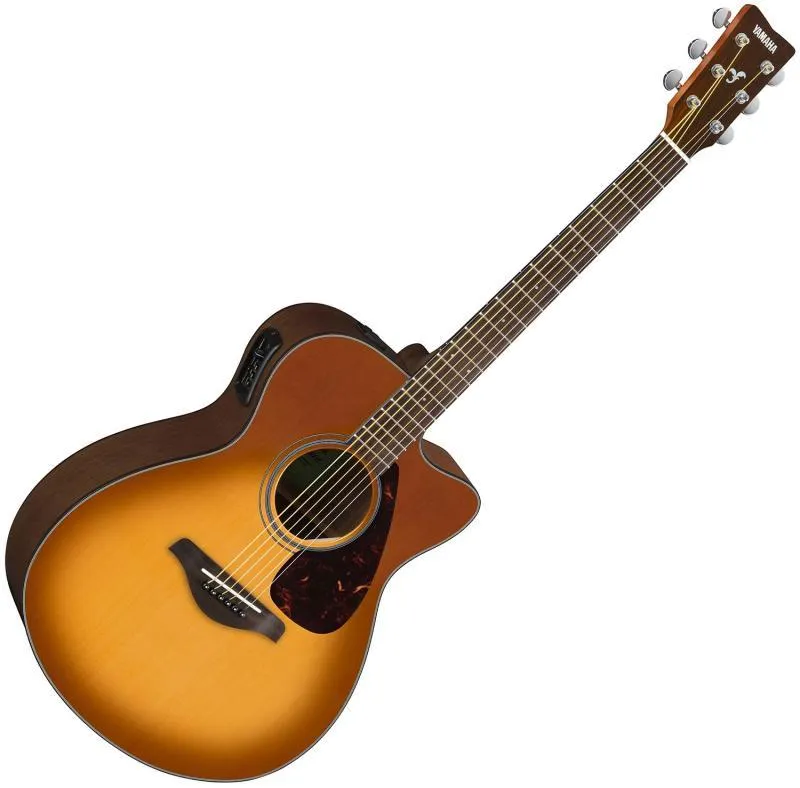 Yamaha FSX800C SDB elektroakustická kytara, dreadnought