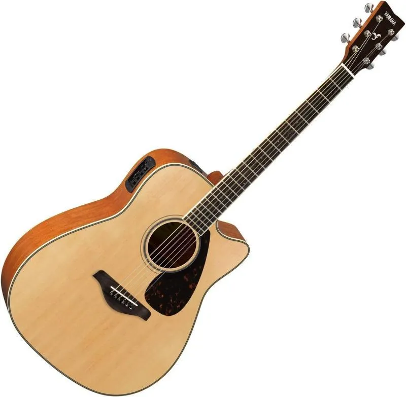 Yamaha elektroakustická kytara FGX820C, dreadnought, přírodní