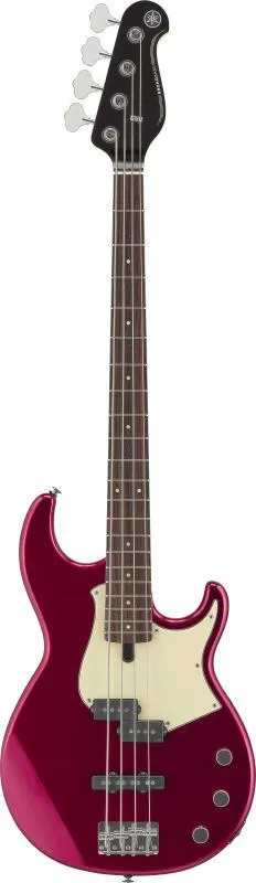 Yamaha Elektrická basová kytara 4 struny, Metalická červená