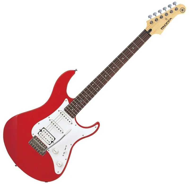 Yamaha Pacifica 112J MKII, elektrická kytara, červený metalický