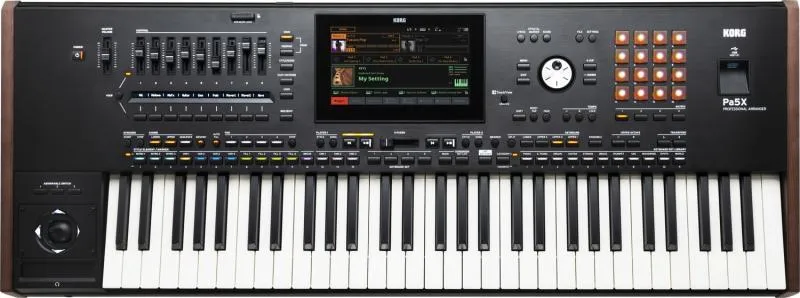 KORG Pa5X-61 aranžovací klávesy, automatický doprovod