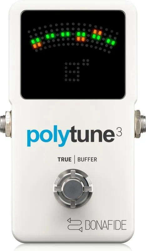 TC Electronic kytarový tuner, polyfonní, kompaktní