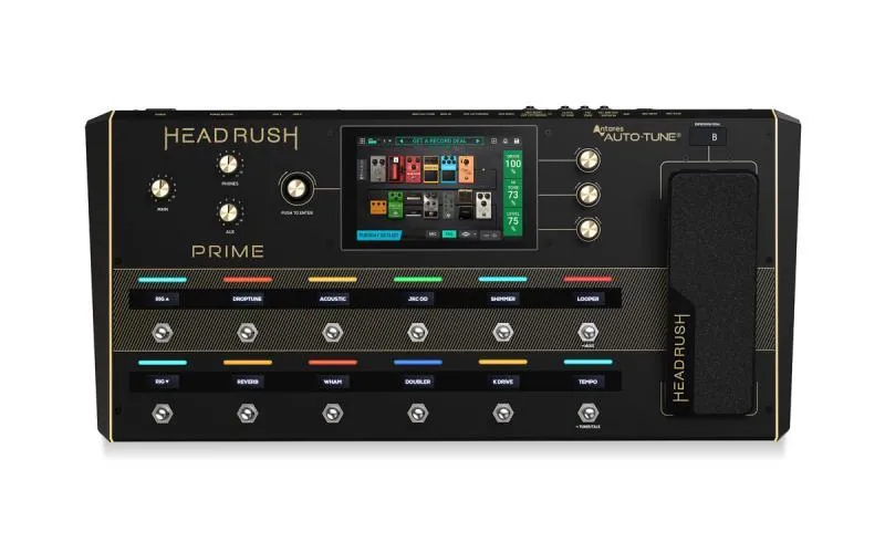 HeadRush kytarový efekt, pedálová deska