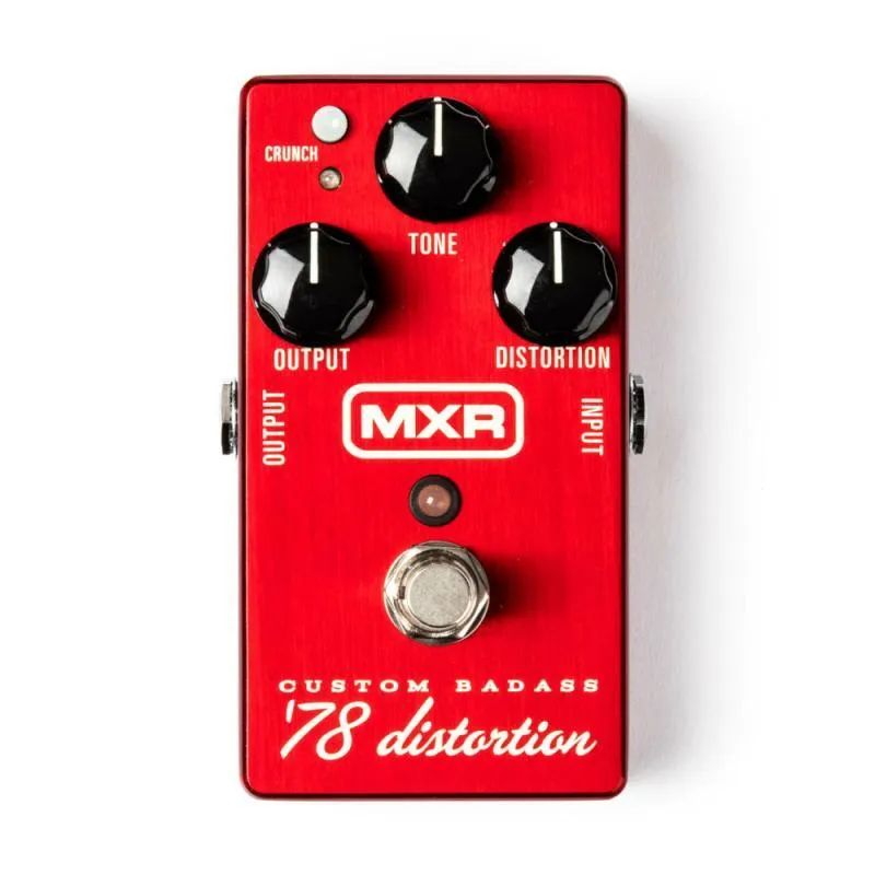Dunlop M78 MXR BADASS DISTORTION, kytarový efekt, kompaktní pedál