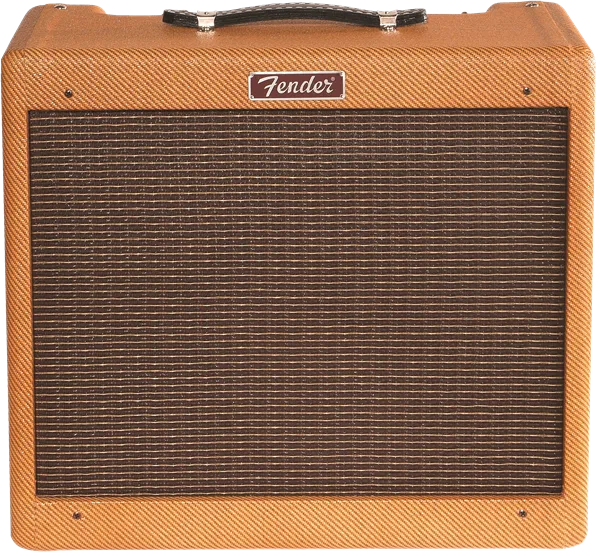 Fender elektrický kytarový zesilovač, Blues Junior, lakovaný tweed