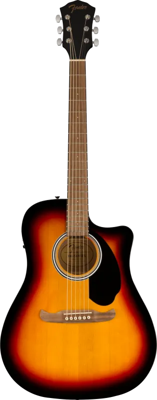 Fender Dreadnought akustická kytara FA-125CE, Sunburst