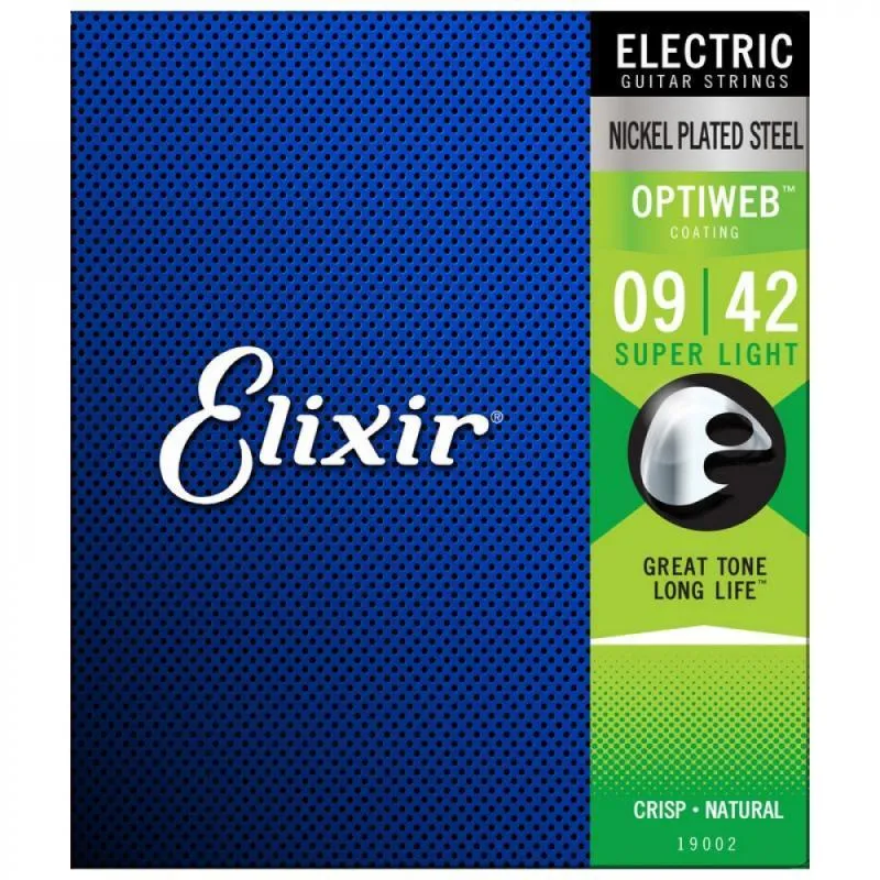 Elixir IM kytarové struny OptiWeb 9-42 Super Light