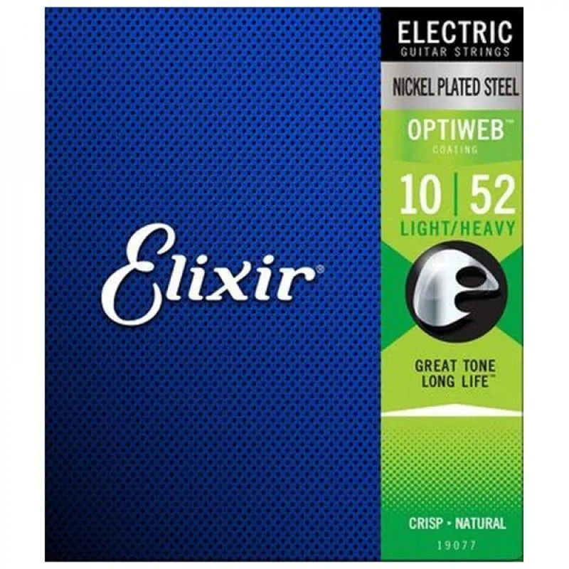 Elixir OptiWeb 10-52 Light-Heavy elektrické struny