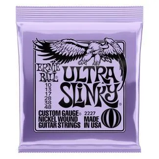Ernie Ball Ultra Slinky elektrické kytarové struny 10-48