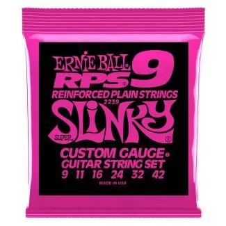 Ernie Ball Super Slinky RPS niklové elektrické kytarové struny 9-42