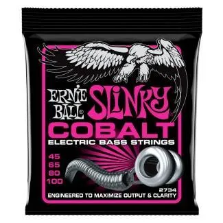Ernie Ball Super Slinky Cobalt basové struny 45-100
