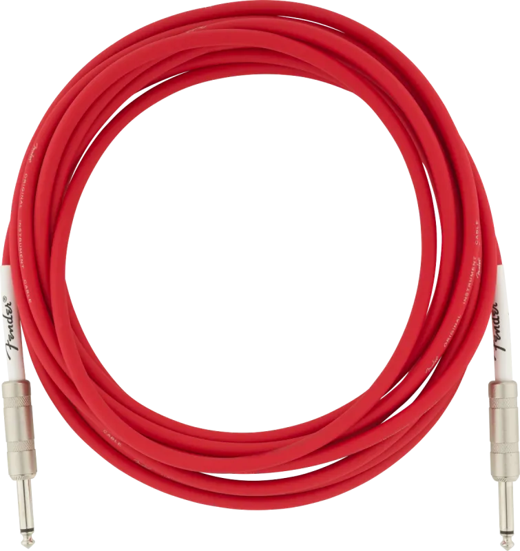 Fender IM kytarový kabel, 5,5 m, barva Fiesta Red