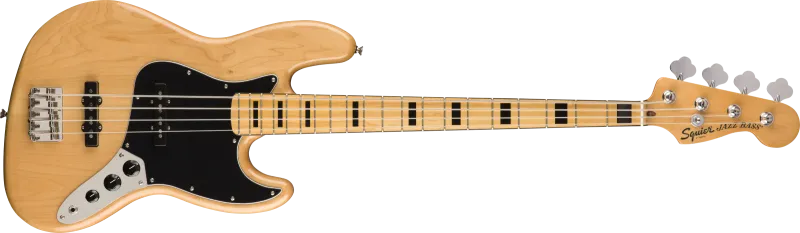 Squier Classic Vibe ‘70s Jazz Bass MN Přírodní