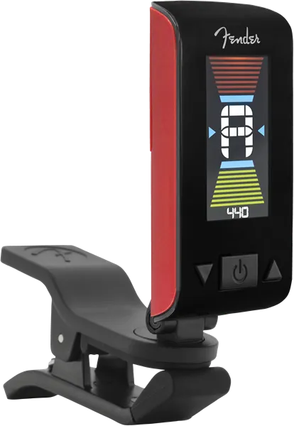 Fender Klipový tuner, Fiesta Red barva