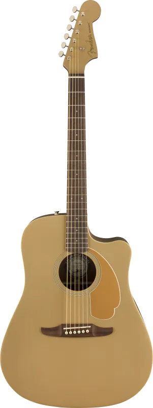 Fender Elektro-akustická kytara Redondo Player, ořechový hmatník, Bronze Satin