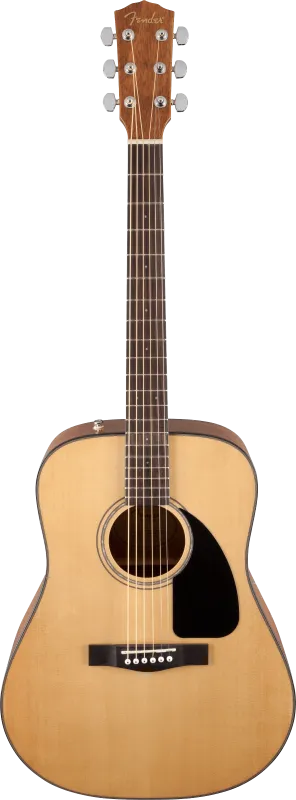 Fender Dreadnought akustická kytara, přírodní barva