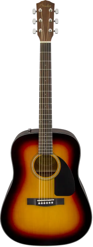 Fender Dreadnought akustická kytara CD-60 V3, Sunburst