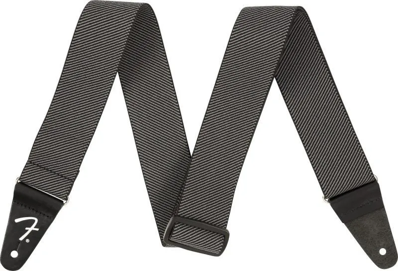 Fender popruh Weighless Grey Tweed