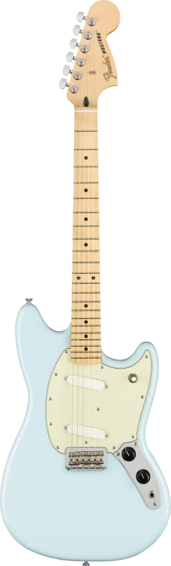 Fender Player Mustang elektrická kytara, javorový hmatník, Sonic Blue