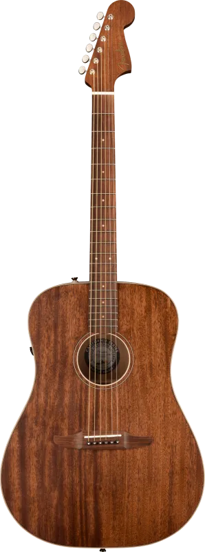 Fender elektro-akustická dreadnought kytara Redondo Special, mahagon