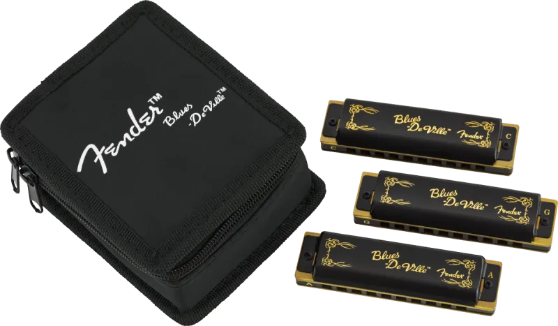 Fender Blues Deville sada foukacích harmonik