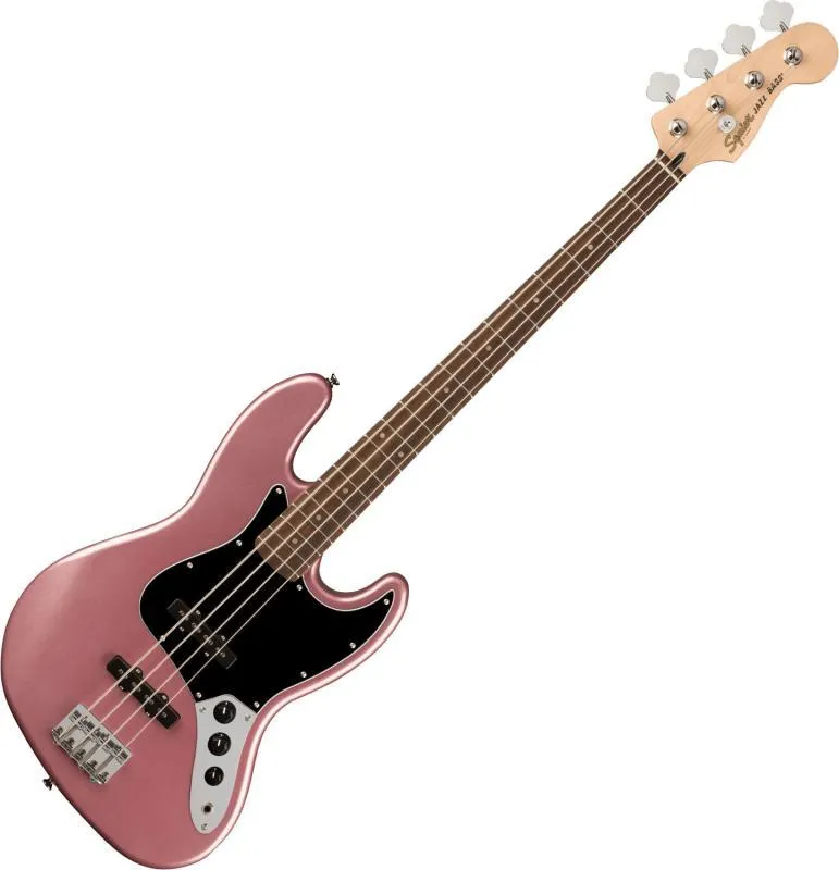 Squier basová kytara Affinity Jazz Bass LRL Burgundy Mist