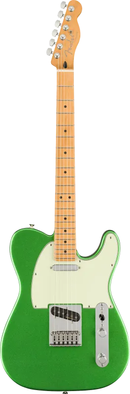 Fender Elektromos kytara Player Plus Telecaster, javorová hmatník, Cosmic Jade