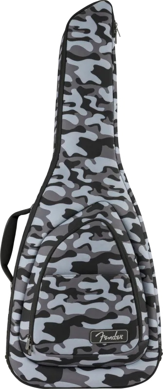 Fender elektrická kytara tvrdý a měkký obal Winter Camo