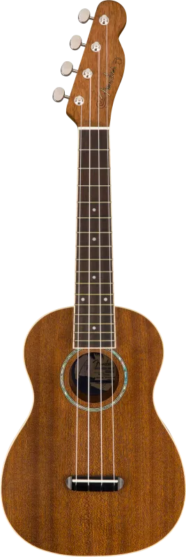 Fender Koncert ukulele Zuma, přírodní barva