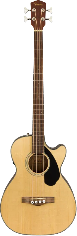 Fender CB-60SCE akustická basová kytara, přírodní barva, elektroakustická