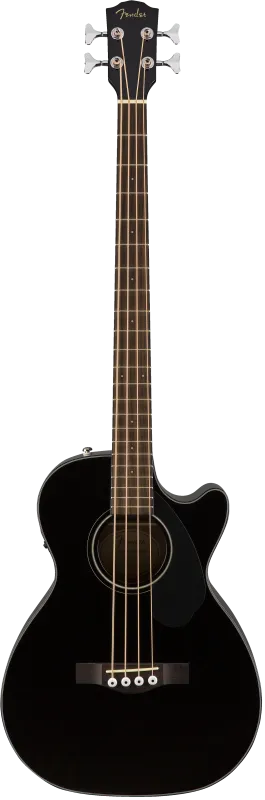 Fender Akustická basgitara CB-60SCE, elektro-akustická, černá