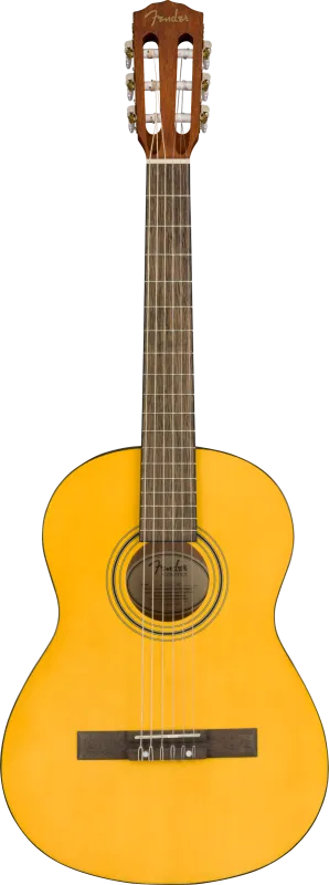 Fender klasická kytara ESC-80, 3/4 velikost, přírodní barva