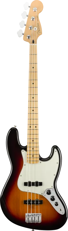 Fender elektrická basová kytara Player Jazz Bass MN 3-barvový sluneční západ