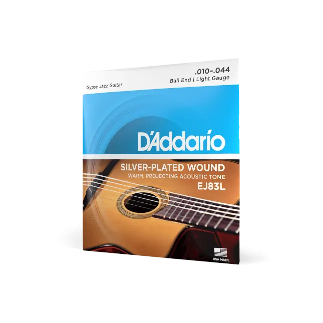 D'Addario Akustické kytarové struny Gipsy Jazz 10-44