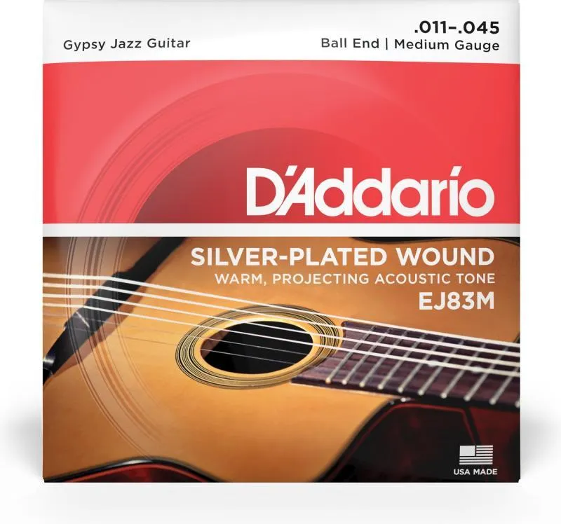 D'Addario Akustické kytarové struny 11-45 Gipsy Jazz