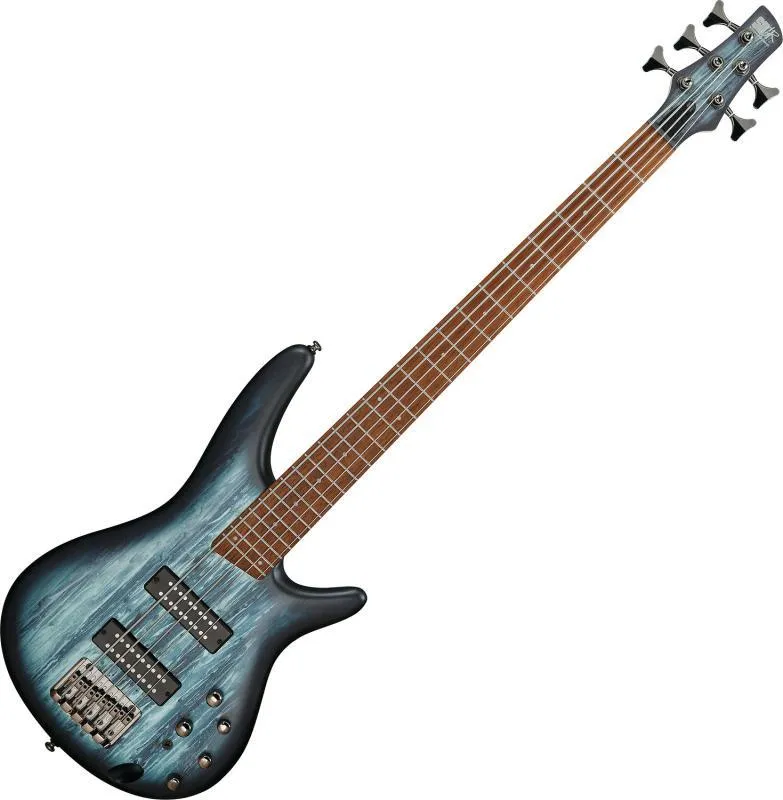 Ibanez 5strunná elektrická baskytara, Sky Veil Matte