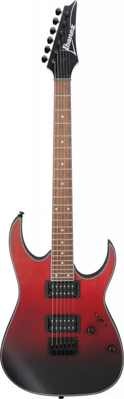 Ibanez elektrická kytara RG-Series 6 strun, transparentní červený matný přechod