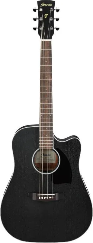 Ibanez Dreadnought akustická kytara PF 6-Str Weathered Black Open Pore